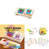 Wooden Educational Toy For Kids With Diy Geometric Shapes And Puzzle Play For Early Learning