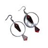 Coffin Cross Fanatic Gothic Earrings - Witchy Retro Alternative Jewelry