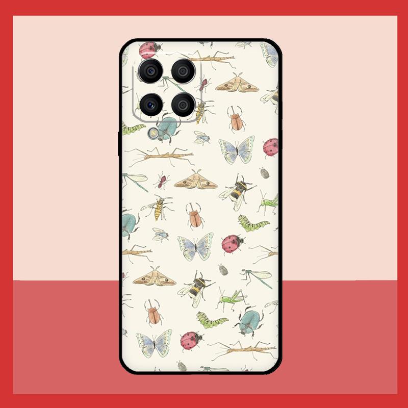 Beetles Insects Case For Samsung Galaxy M52 M32 M53 M16 M11 M21 M31 M35 M12 M13 M14 M15 M36 M56 M55 M34 M54