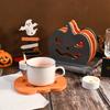 Pumpkin Coaster Silicone Mold For Baking Crafting Art Halloween Home Decoration With Easy Releases Designs
