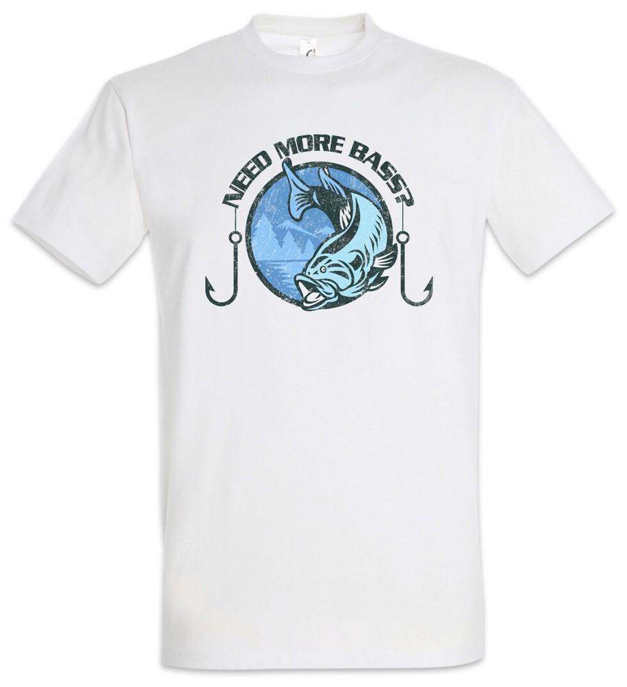 

Need More Bass Perch Fun Music Music Electro Electric Fishing Mens T-Shirt 2XL