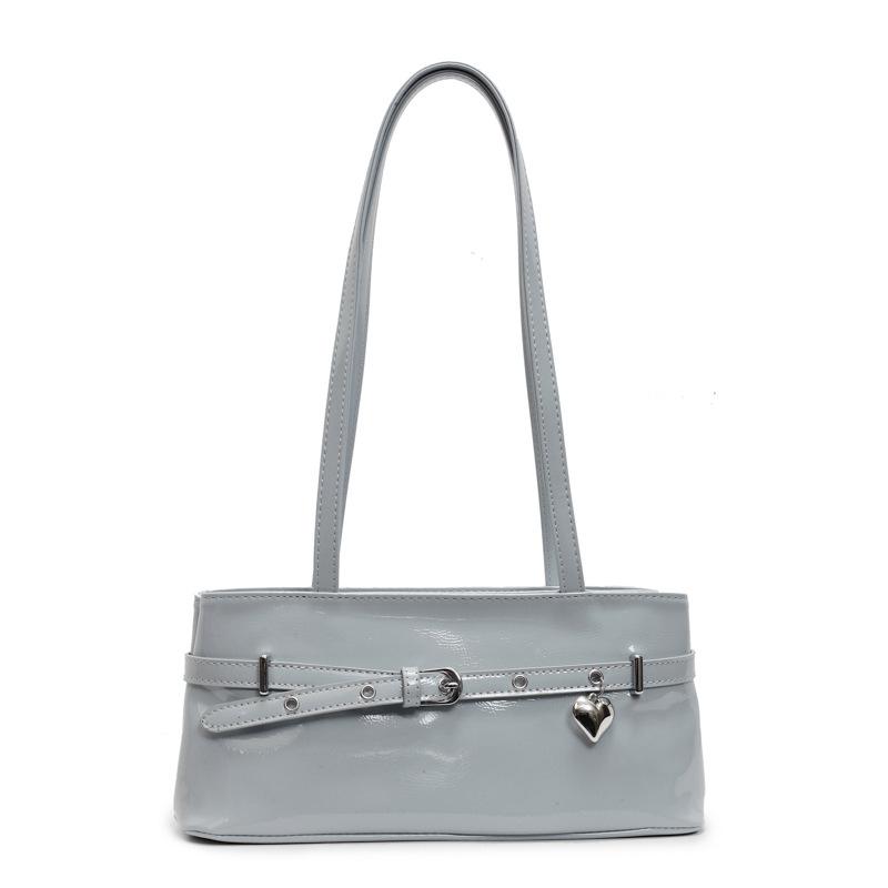 

Bag women s new trendy fashion texture shoulder armpit bag casual versatile commuter pillow bag синий