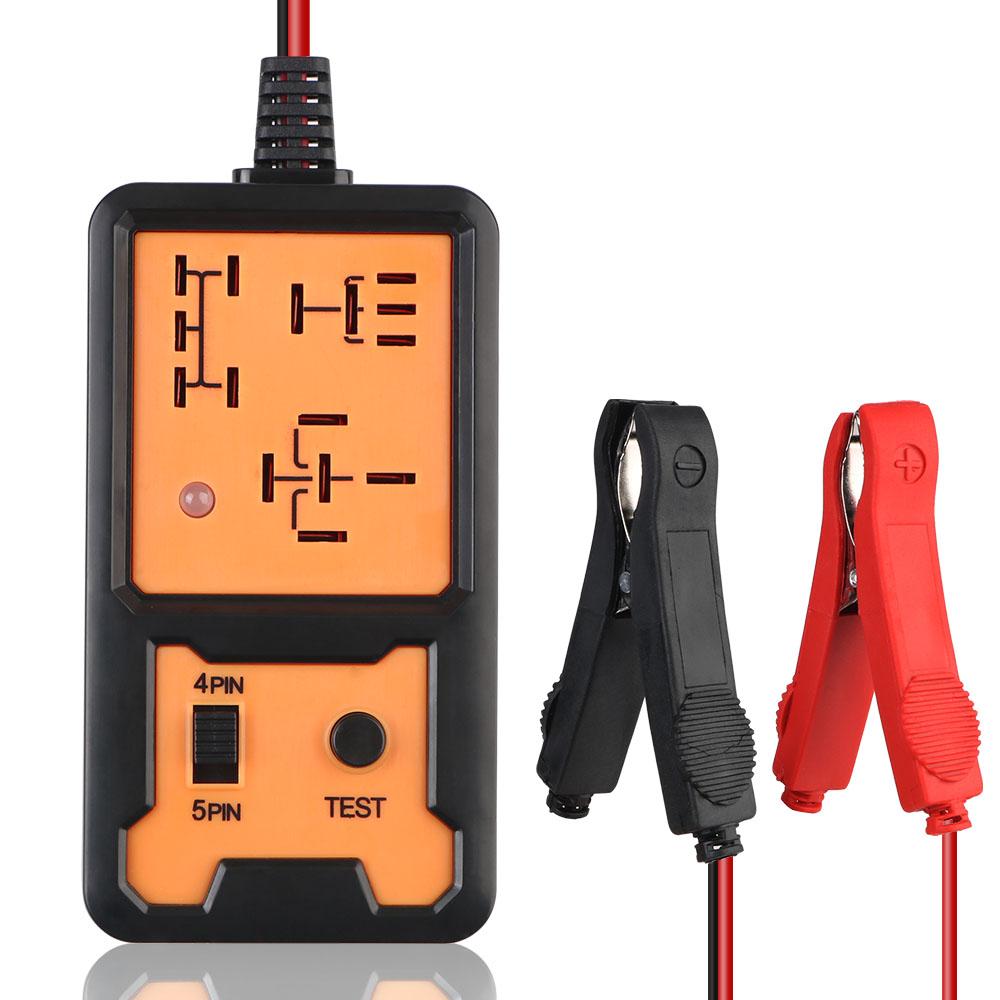 Car Battery Checker Voltage Tester Car Relay Tester Universal 12V LED Indicator Light Automotive Electronic Relay Tester