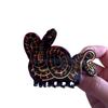 Novelty Mamba Snake Hair Clip,Funny Acetate Hair Clip,Big Claw Clip for Women,Funny Hair Claw Clip,Red