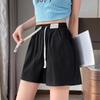 Summer Women's Comfortable Loose Wide-leg Cargo Pants Elasticity Waist Casual Thin Sweat Pants Homewear Plus Size 3XL 4XL Sports Quick Drying Shorts