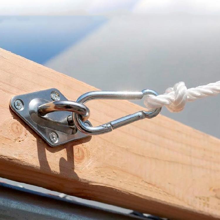 Stainless Steel Sunshade Sail Fixing Accessory Sunshade Sail Hardware Kits Sunshade Sail Hardware Awnings Attachments