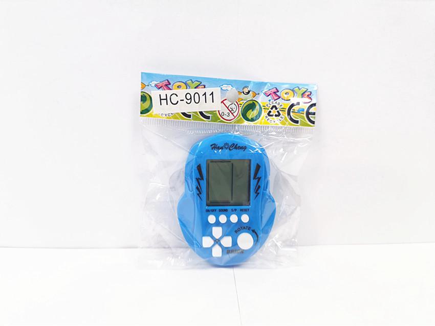 Nostalgic Retro Russian Tetris Handheld Game Console with Large Screen for Children's Play.