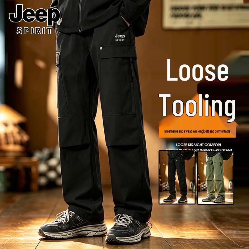 JEEP SPIRIT Men's Outdoor Tactical Cargo Pants