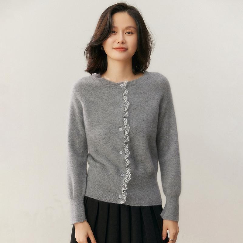 Qinghe 100% Pure Cashmere Women's Sweater - Ultra Soft Luxury Winter Pullover