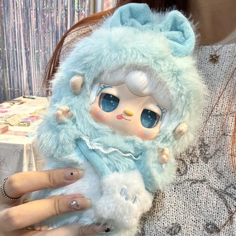 Neue Yooki V3 Warme Kaninchen Serie Blind Box Niedliche Vinyl Plüschfigur Sammlung Schreibtisch Dekoration Mystery Box Kindergeburtstagsgeschenke