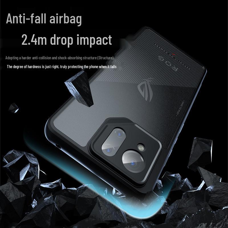 ASUS ROG9/ROG9PRO Silicone Anti-Fall Transparent Frosted Case - Full Coverage, Ultra-Thin