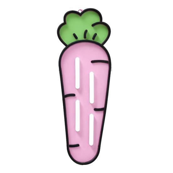 

Yousheng Silicone Pot Lid Storage Mat Carrot Design Anti-Slip Heat Resistant Food-Grade Countertop Drain Mat Kitchen Accessory фиолетовый