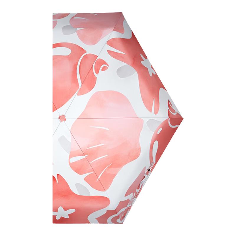 Beneath the Banana Five-Fold Floral UV Sun/Rain Umbrella