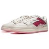 New LiNing Wave Pro Cushioning Wear-Resistant Low-Top Skateboard Shoes Unisex Ecru/Fifi Pink AECU043-4