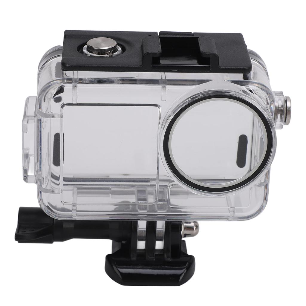 Action Camera Waterproof Case Underwater Protective Housing Case Compatible for Osmo Action 4 3 60M Diving Housing Shell