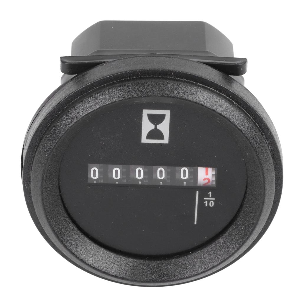 52mm Hour Meter Accurate Stable Time Efficiency Monitoring Quartz Hour Gauge for Excavators