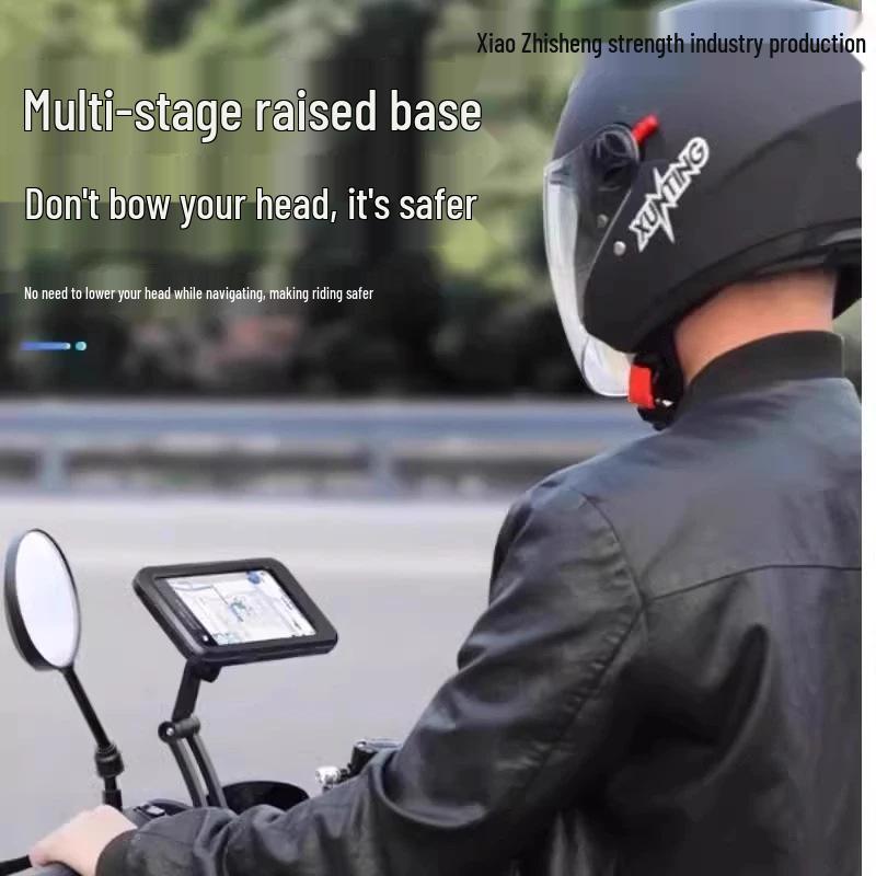 New Shockproof Waterproof Phone Mount for Electric Motorcycles and Bicycles