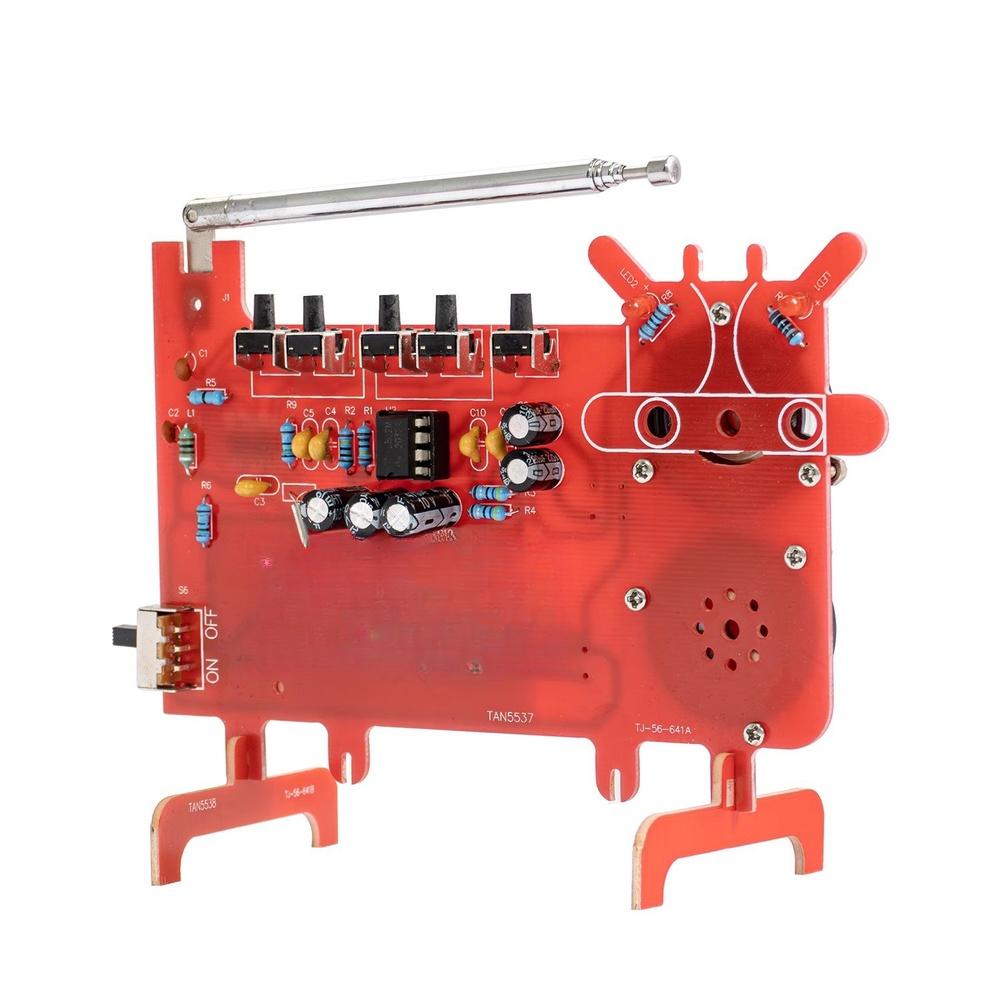 Radio Diy Kit RDA5807 For FM Cartoon Dual-Channel Radio For DIY Soldering Welding Practice Kit Easy To Use