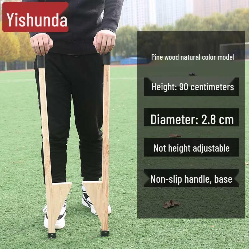 Children s Wooden Long-Handled Stilts