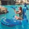 Anatra Gonfiabile Gigante Galleggiante per Piscina da Cavalcare per Adulti Anello Galleggiante Grande Giocattolo Acquatico per Divertimento all'Aperto in Spiaggia e Piscina