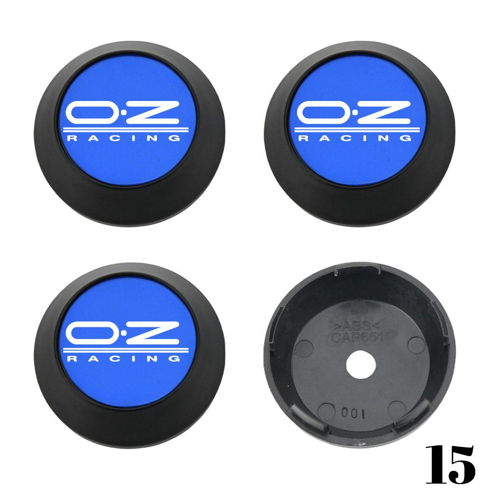 4PCS O.Z Racing Wheel Center Cap 56mm/57mm/58mm/59mm/60mm/61mm/62mm/63mm/64mm/72mm Sport Rim Caps OZ Emblem Wheel Cover Hub Cap
