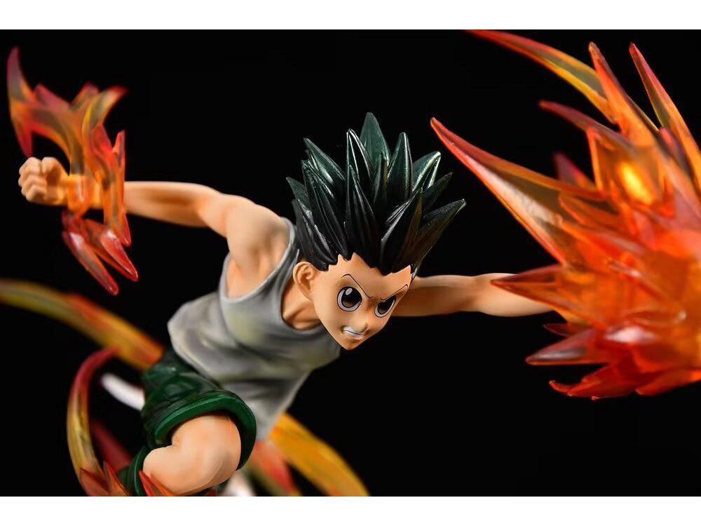 Hunter x Hunter Killua Zoldyck & Ging Freecss Sprinting Scene Figurine Ornament Gift.
