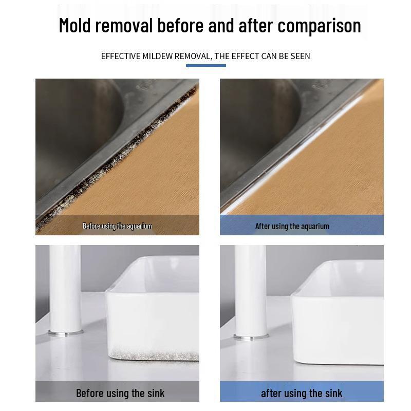 Multi-Use Mold Remover Gel for Home: Washer, Toilet, Grout, Kitchen