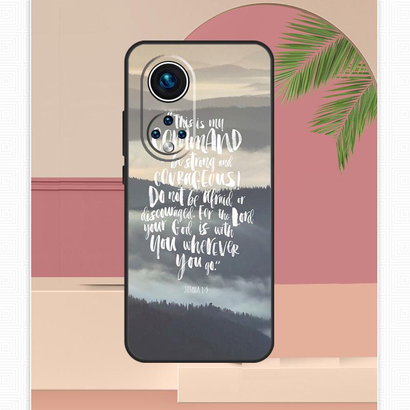 

Bible Verse Quotes Case For Honor Magic 5 6 7 8 Pro Honor 400 Lite 200 X9c X9b X9a X8b X8a X8c 50 70 90 Cover Honor Magic7 Lite