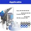 A96I-10X 244194 Pump Repair Kit - Airless Paint Sprayer Accessories Pump Repair Packing Kit For 295 390 395 490 495 595 3400