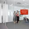 Meeting In Progress Sign,Do Not Disturb In Session Office Door Indicator,Welcome Please Knock Plaque for Business Home Office Meeting, Privacy Home