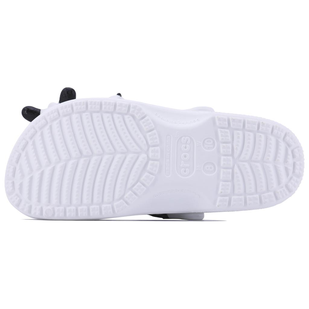 Crocs Classic clog Reunion SDS EVA simple and sweet cute casual comfortable and versatile hole shoes for men and women white