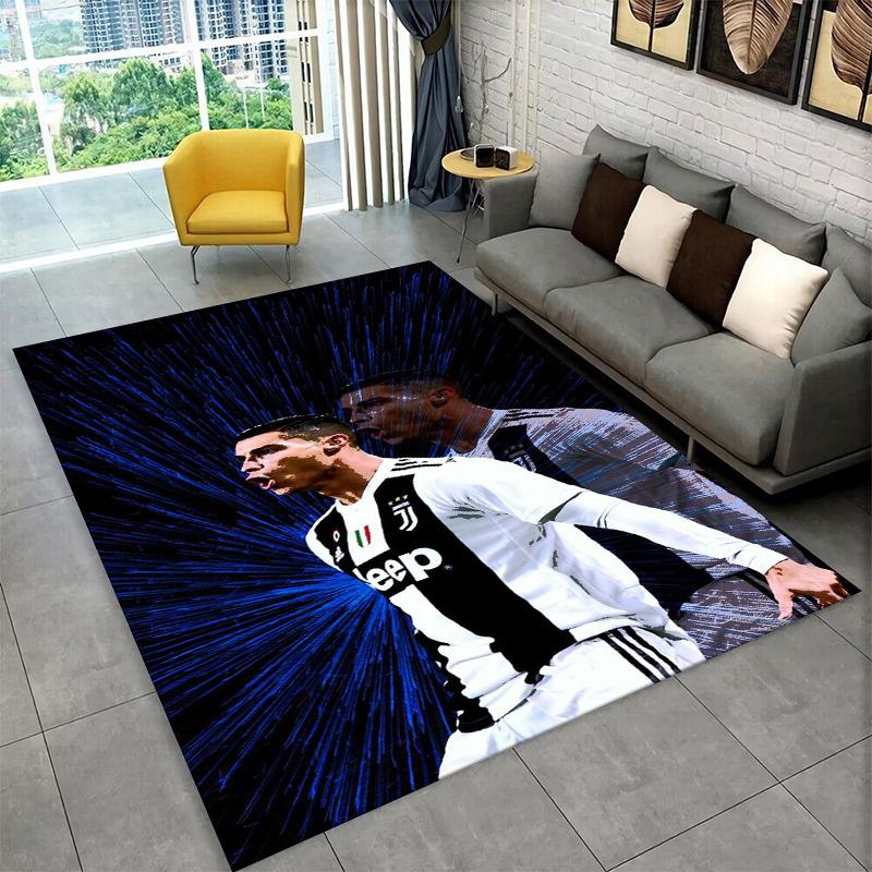 

CR11 Goat R-Ronaldo Football Star Carpet Rug for Playroom Bedroom Living Room Sofa Home Decor,kids Area Rug Non-slip Floor Mat 40x60cm