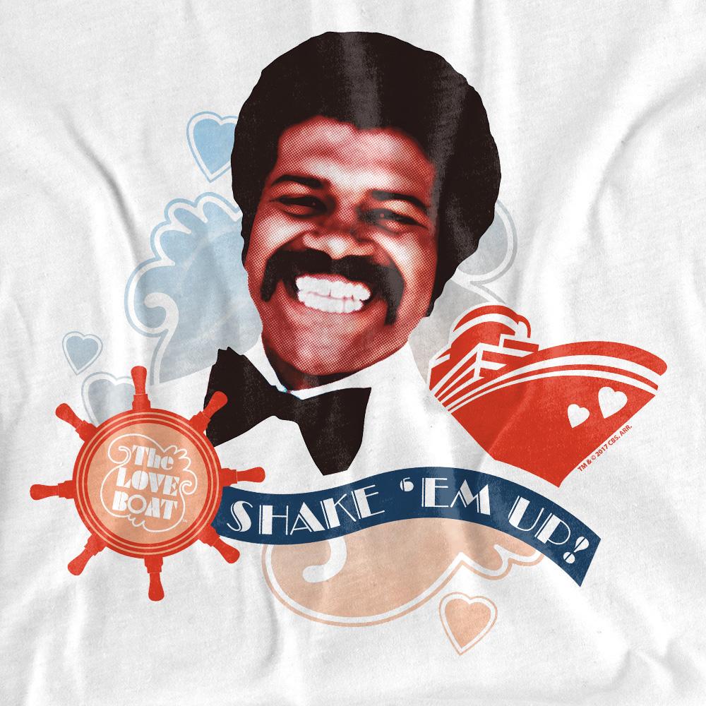 The Love Boat Unisex Adult Shake Em Up T-Shirt