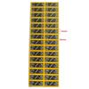 Gym Weight Plate Stickers for Easy Weight Identification and Organization