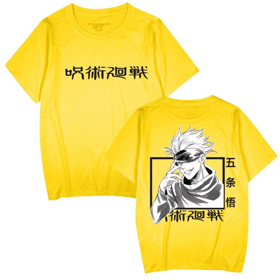 Men T-shirt Fashion Jujutsu Kaisen Anime Printed Women T-shirts Tee Shirt Summer Casual Short Sleeve Tops