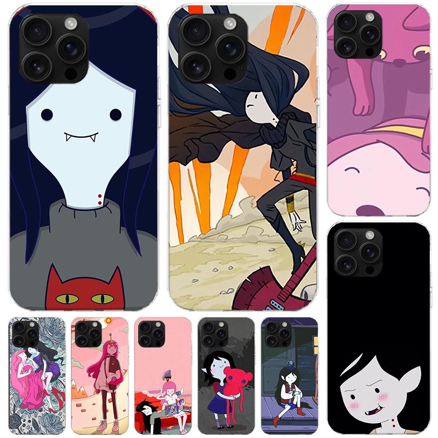 Adventure Marceline Jujuba Cover For iPhone 17 Air 16 16E 15 Pro Max 14 Plus 13 Mini Phone Case 12 11 7 8 SE Customized Print Sh