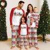 Christmas Day Prints Family Matching Long Sleeve Tops+Pants Set Family Matching Sets