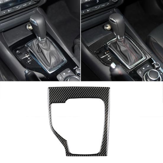 

Углеродное волокно правая автомобильная панель переключения передач декоративная наклейка для Mazda3 Axela