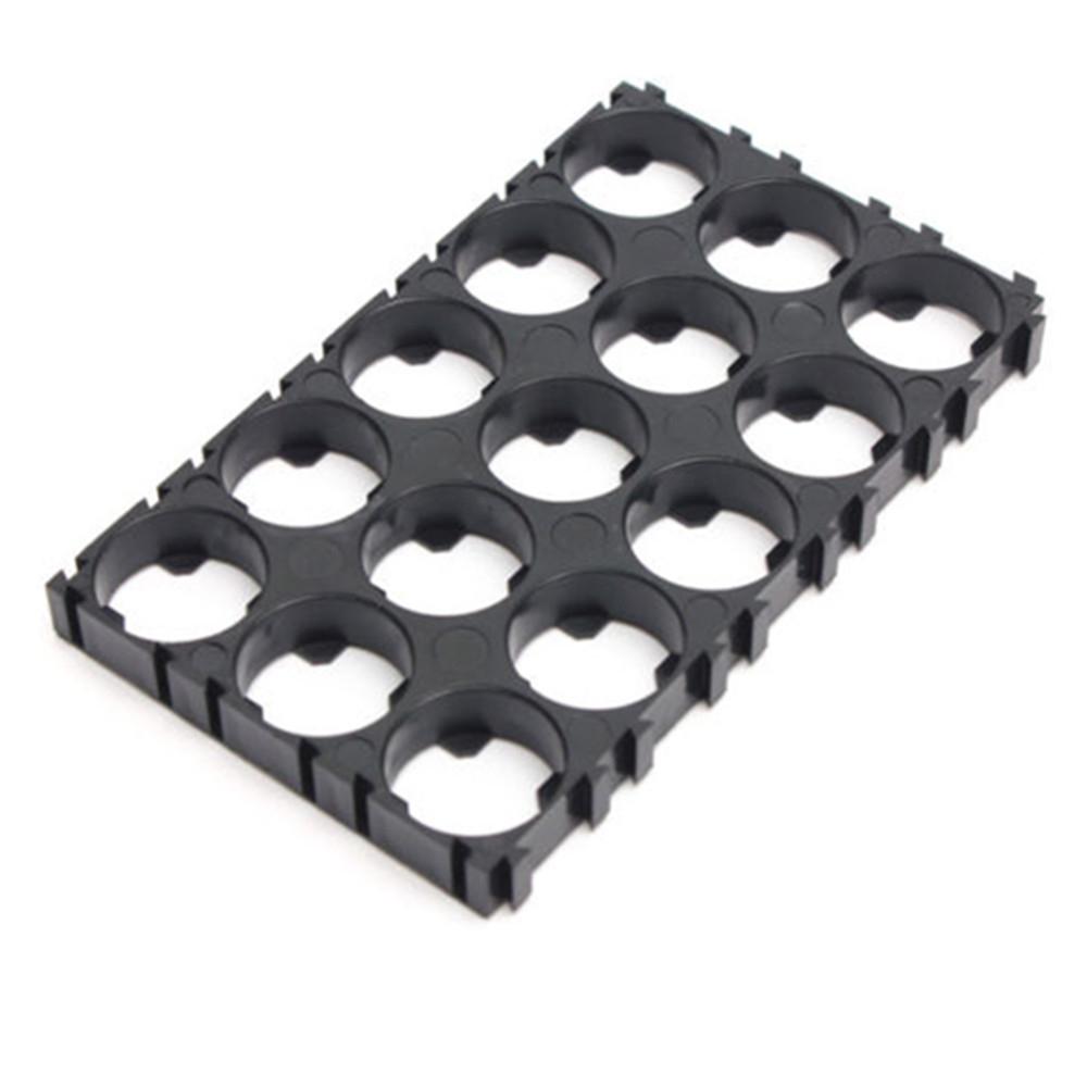 5Pcs 3x5 18650 Lithium Cell Cylindrical Battery Case Holder Batteries Pack Plastic Holder Bracket for DIY Battery Pack