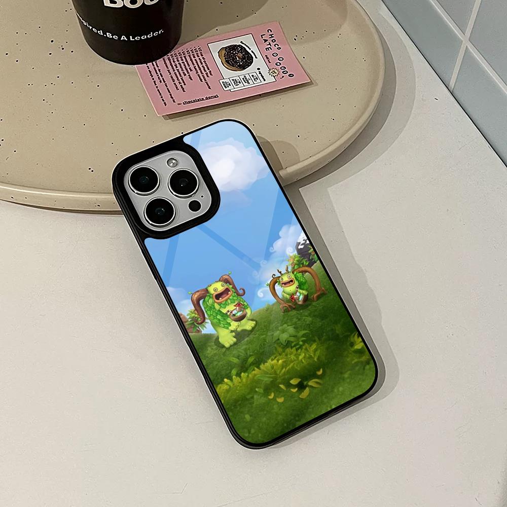 My Singing M-Monsters Phone Case for Iphone 17 16 15 14 Air 13 12 11 Pro Max Mini Plus Fundas Shell PC+TPU Cover