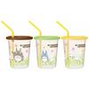 Skater Polypropylene Tumbler with Straw 3 Pieces 320ml My Neighbor Totoro Plants Ghibli Made In Japan SIH3ST