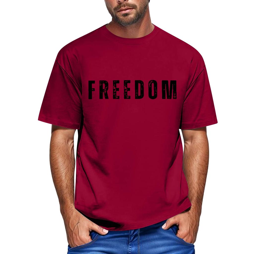 Unisex Printed Casual Short-sleeved Shirt