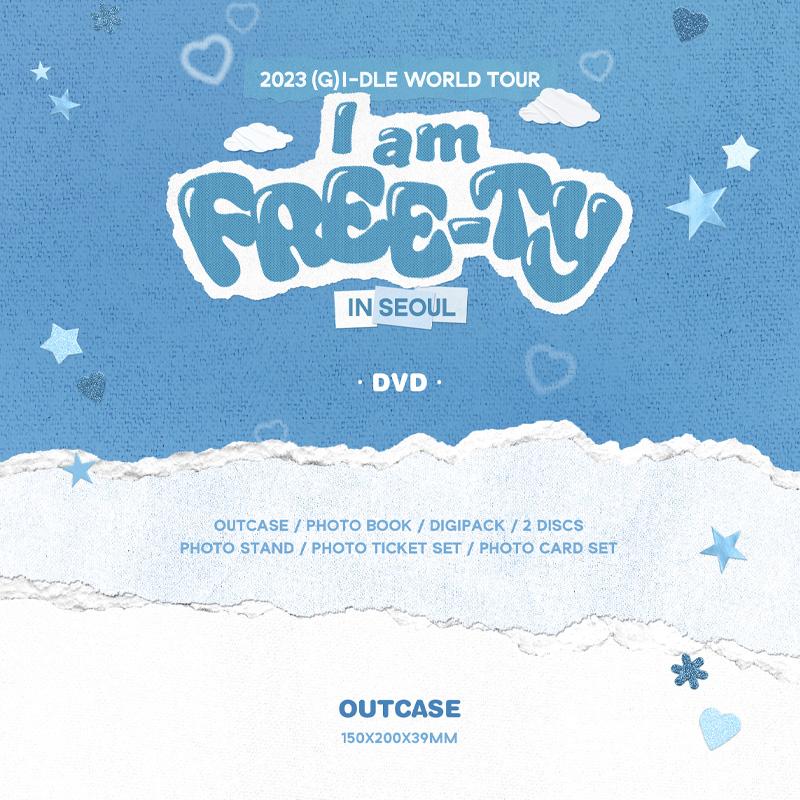 2023 рік (Г)I-DLE WORLD TOUR [I am FREE-TY] у Сеулі DVD, BD