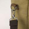 Commuter Handbag Multi-Pocket Men's Bag Large Capacity Crossbody Briefcase Solid Color Canvas Shoulder Bag