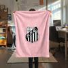 Santos FC2 Flannel Blanket, High Quality Comfortable for All Seasons, Home Decor, Warmth and Comfort