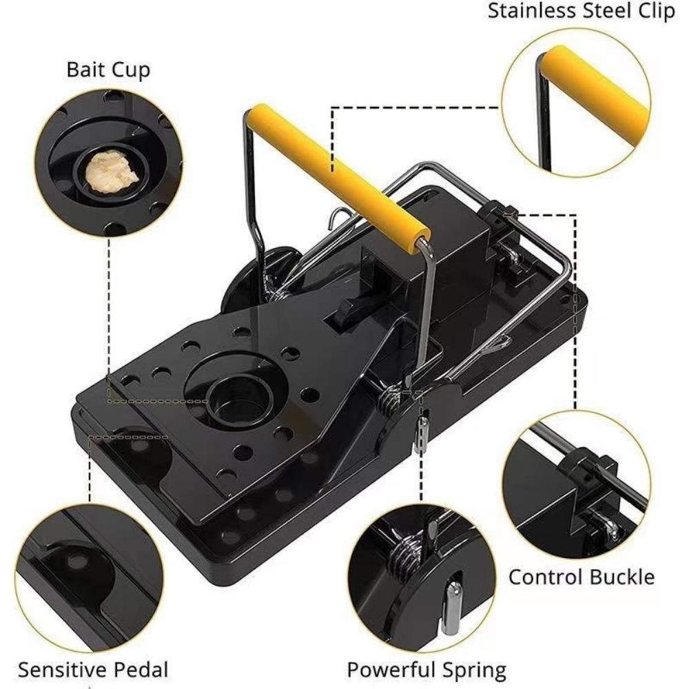 6 Pack Mouse Trap Mice Trap That Work Human Power Mouse Killer Mouse Catcher Quick Effective Sanitary