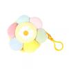 Cartoon Sun Flower Smiley Face Coin Wallet Pendant Keychain Bag Mini Headphone Bag Small Gift