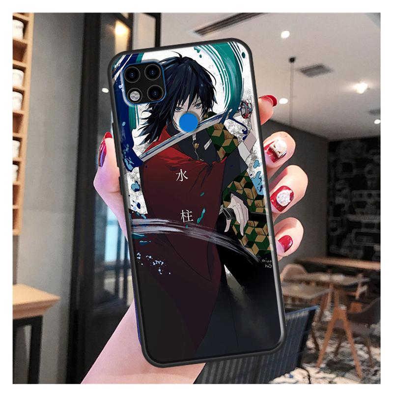 

Чехол Giyu Tomioka Demon Slayer Kimetsu no Yaiba для Redmi 10, чехол для Xiaomi Redmi Note 11 Pro 8 9 10 Pro 8T 9S 10S 9A 9C 9T Redmi 7A