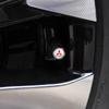 4 Stück Auto Rad Reifen Felge Ventilkappen Styling Abdeckungen für Lancer Eclipse ASX Pajero Outlander L200 Mirage Galant Montero