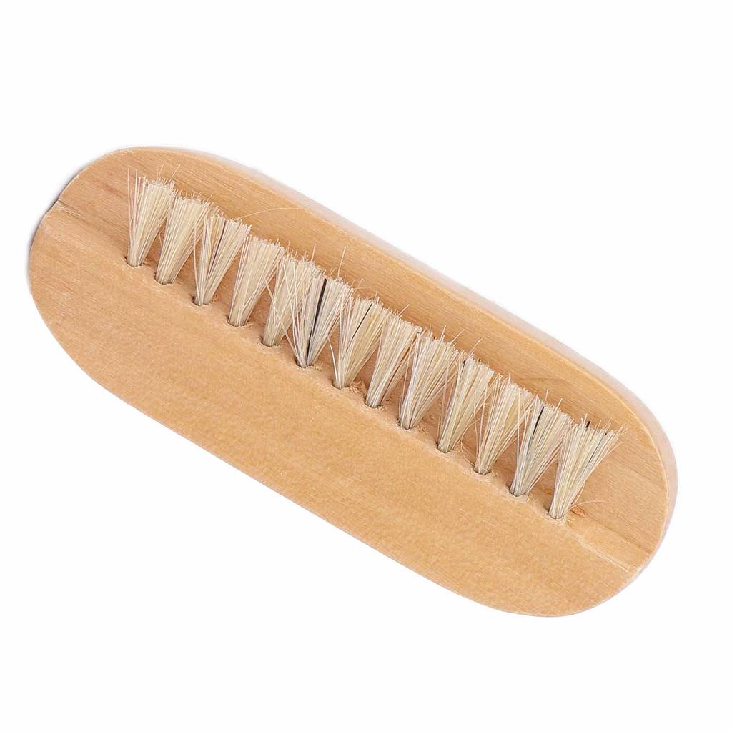 Nail Brush Men Women Wooden Fingernail Dust Dirt Removal Manicure Pedicure Cleaning Scrub Brush